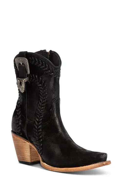 Freya Leather Western Bootie by FREEBIRD