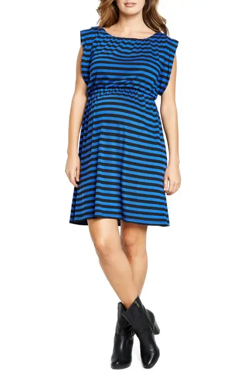 Maternity Printed Tunic Dress by Maternal America