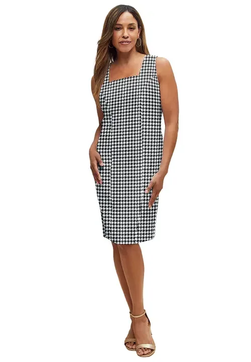 Bi Stretch Sheath Dress by Jessica London