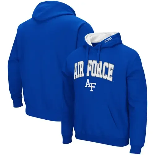 Colosseum Royal Air Force Falcons Arch & Logo 3.0 Pullover Hoodie by COLOSSEUM