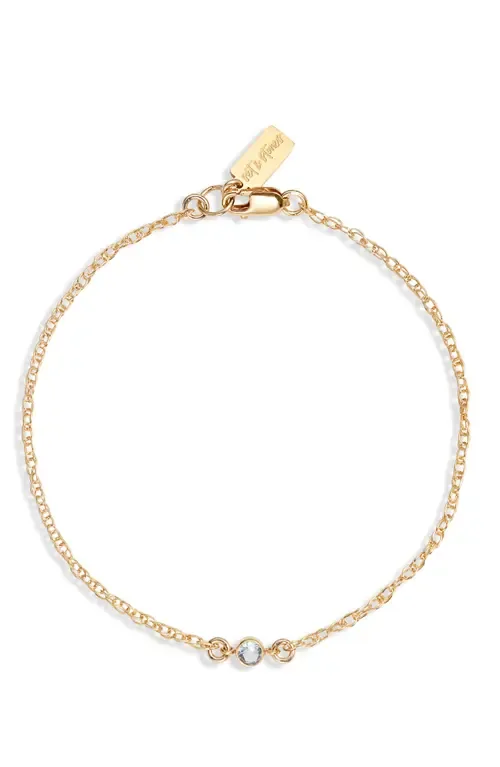 Something Blue Bracelet by Set & Stones