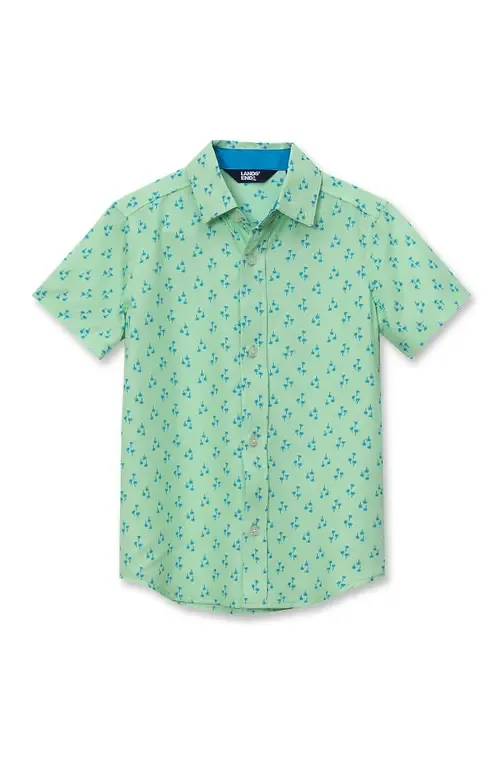 Short Sleeve Button Down Performance Shirt by Lands' End
