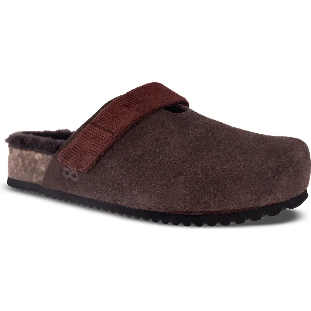 Puente Genuine Shearling Lined Clog by FLEKS