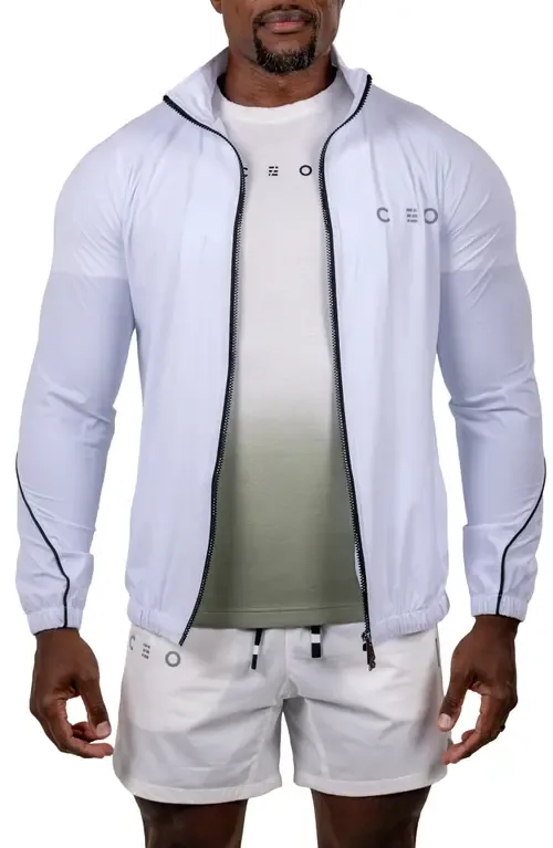 Performance Full Zip Athletic Jacket by Maceoo