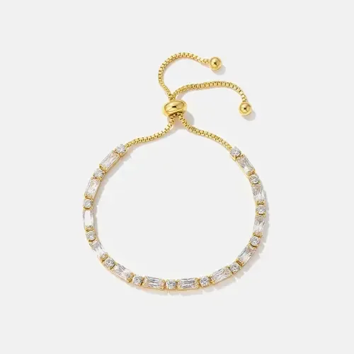 The Wentworth Tennis Bracelet in Gold