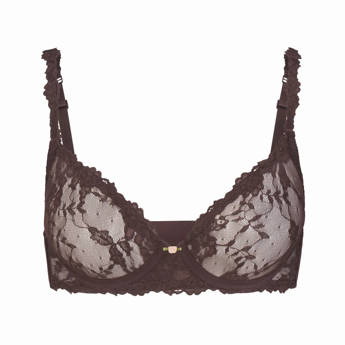 Unlined Demi Bra Stretch Lace