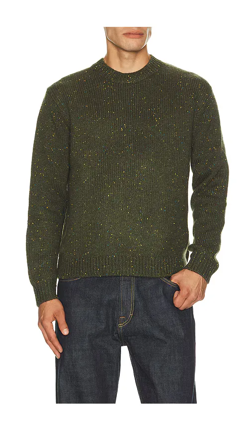 Rhodes Boxy Knitted Crew by Percival