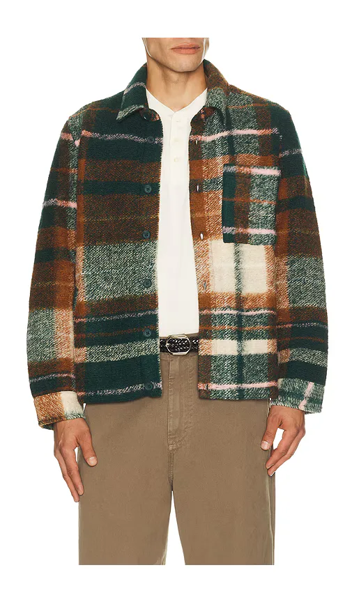 Knowles Check Overshirt by Percival
