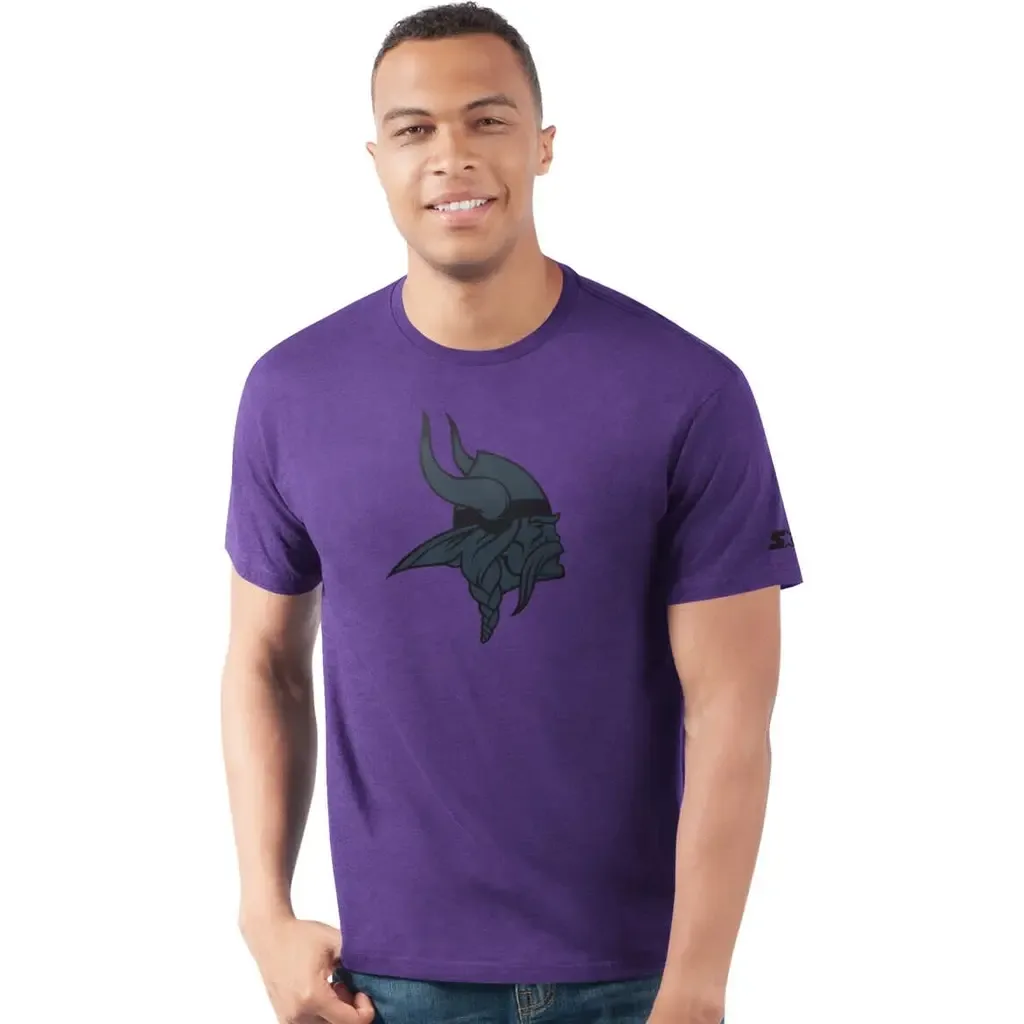 Starter Purple Minnesota Vikings Prime Time T-Shirt by STARTER