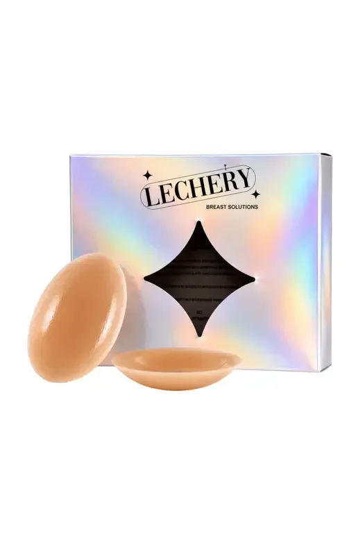 Allstick Circle Adhesive Reusable Silicone Breast Petals Nipple Covers by LECHERY®