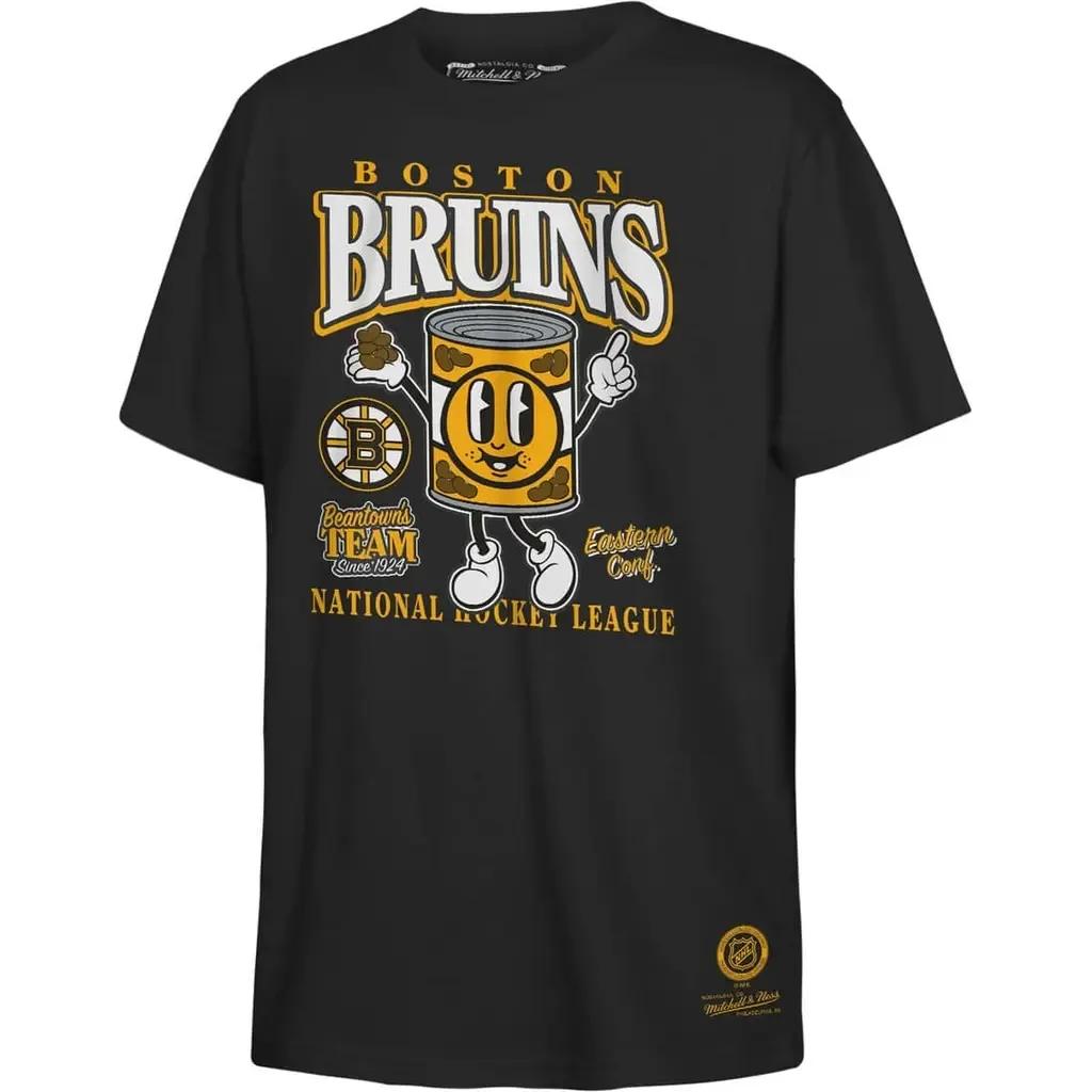Mitchell & Ness Boston Bruins Concession Stand T-Shirt by Mitchell & Ness