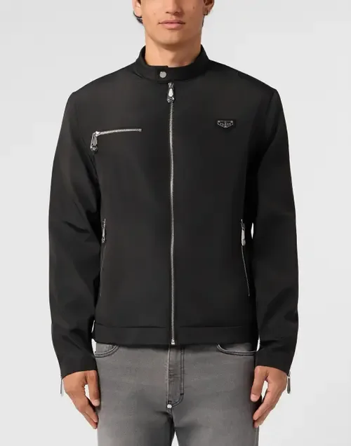 Nylon Motor Jacket by PHILIPP PLEIN
