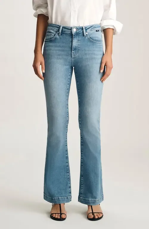 Sydney Mid Rise Flare Jeans by Mavi Jeans