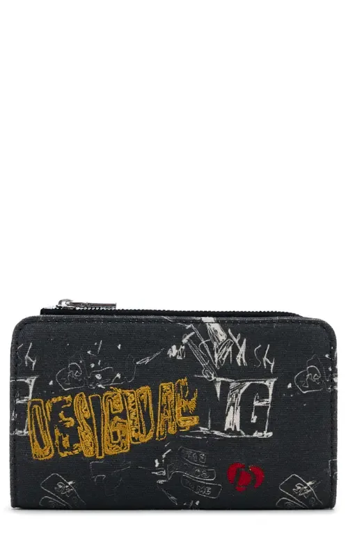 Mixed Media Continental Wallet by Desigual