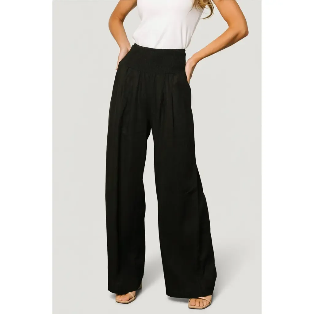 Parvati Smocked Waist Pants by Baltic Børn