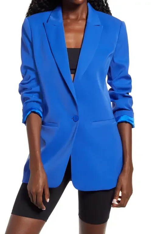 Tailored Single Button Blazer by Endless Rose