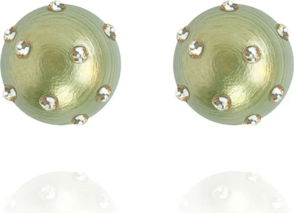 Gaia Jet Earrings by Saulė Label