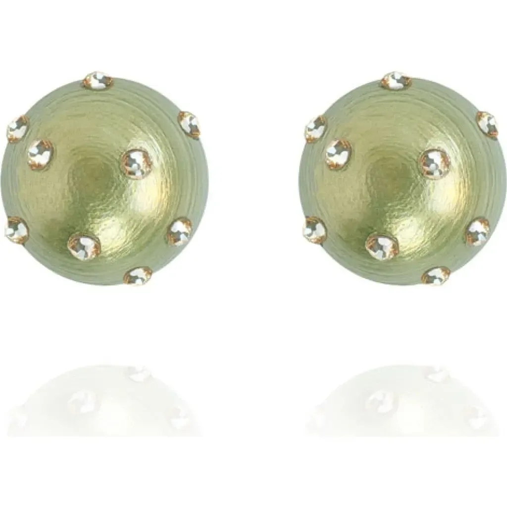 Gaia Jet Earrings by Saulė Label