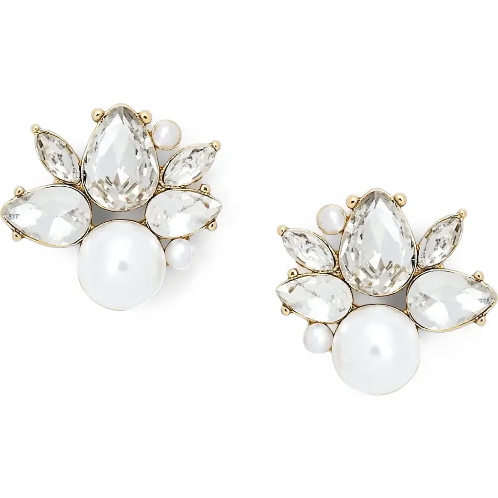 Bordeaux Studs by Olive & Piper