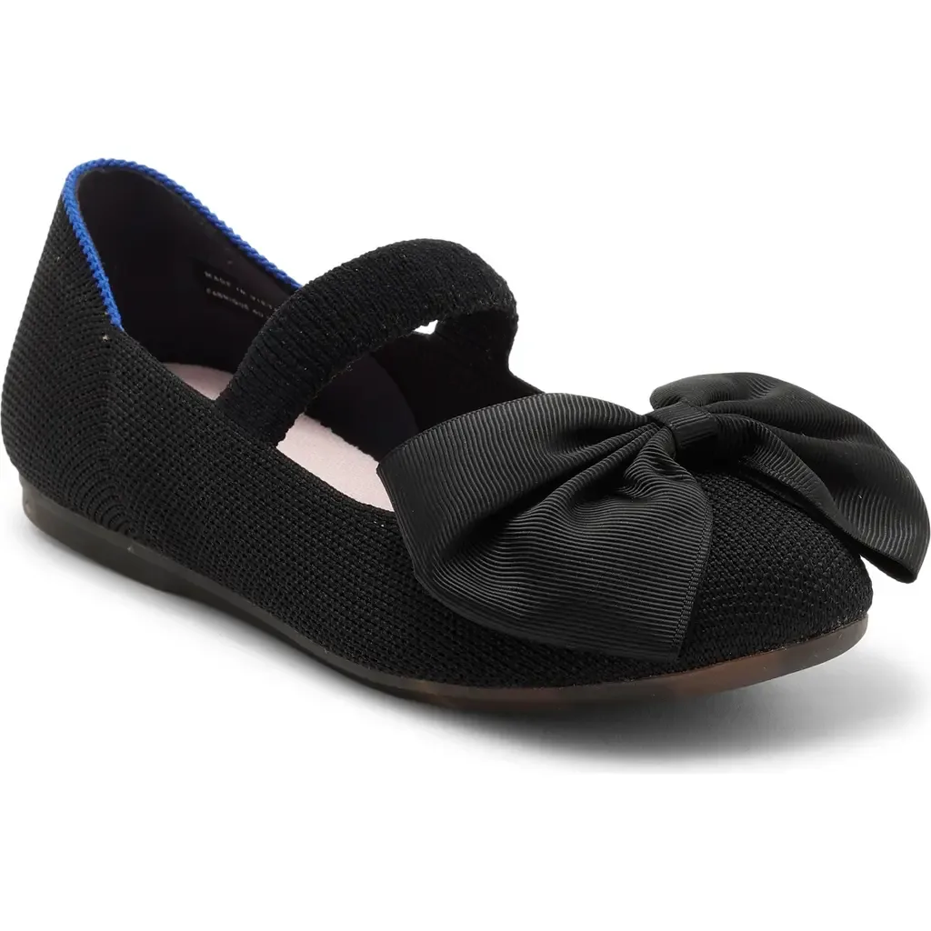 The Big Bow Mary Jane Flat by Rothy's