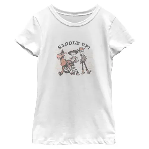 Saddle Up Western Friends Graphic Short Sleeve T-Shirt by Toy Story 5