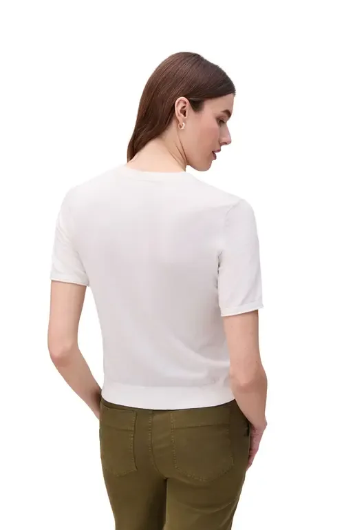 Washable Cotton Silk Tee by Richer Poorer