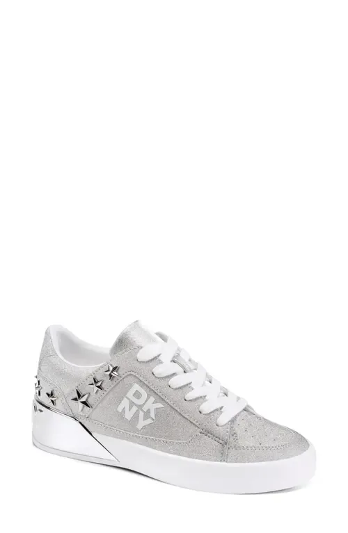 Manserra Embellished Platform Sneaker by DKNY