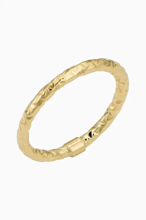 14K Yellow Gold Celebration Ring by Oradina
