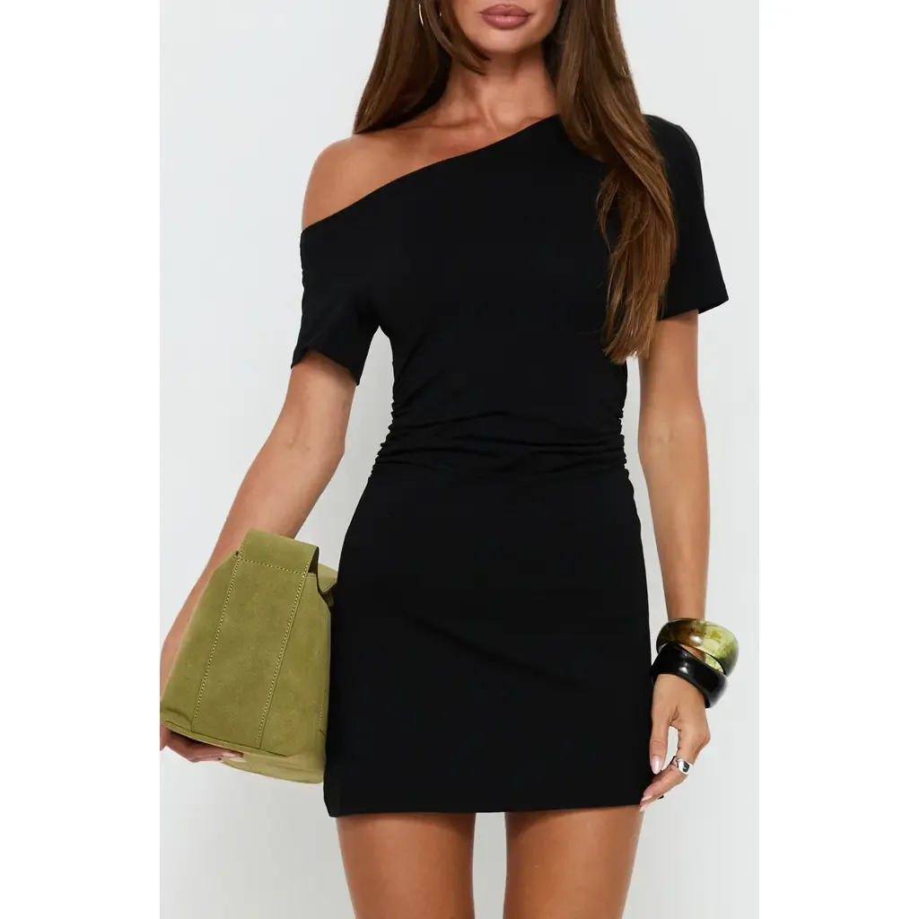 Avriana Off-the-Shoulder T-Shirt by Princess Polly
