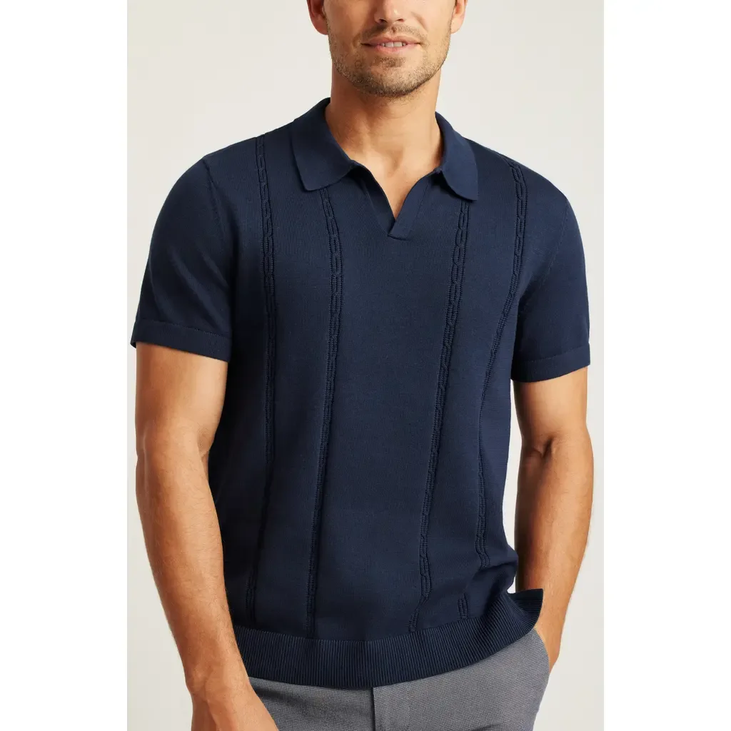 Placed Cable Johnny Collar Polo by Bonobos