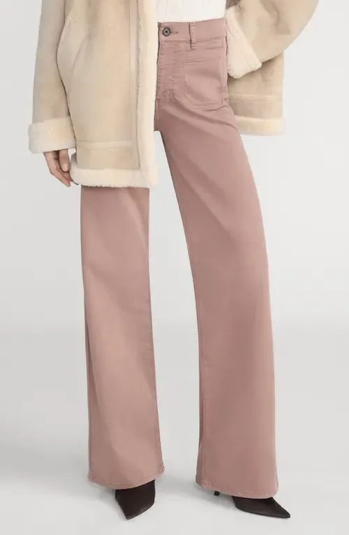 Le Slim Modernist Pocket Palazzo Jeans