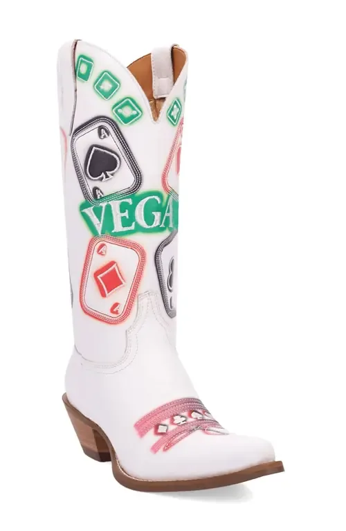 Vegas Embroidered Western Boot by Dingo