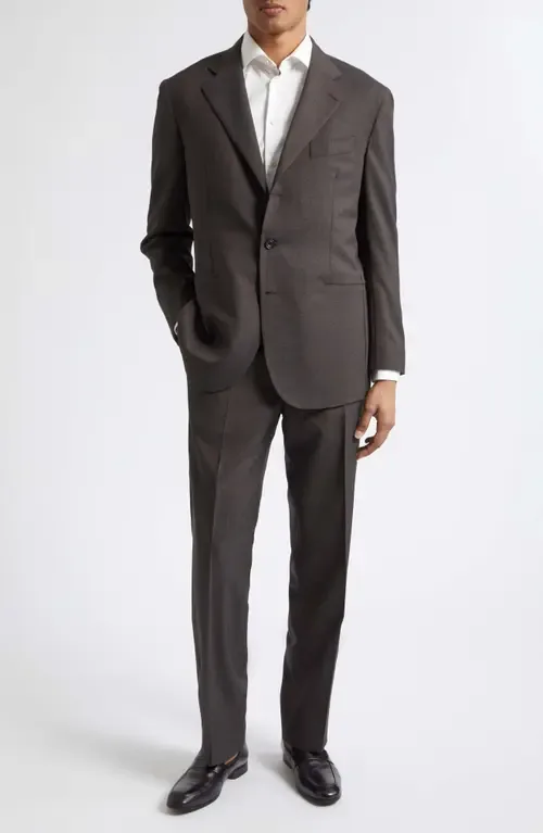 Waverly High Twist Wool Suit by J. Mueser