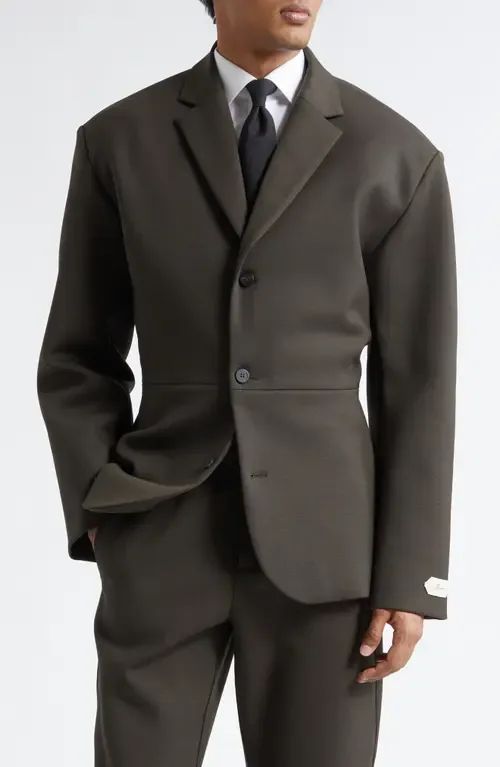 La Veste Gardian Peplum Sport Coat by Jacquemus