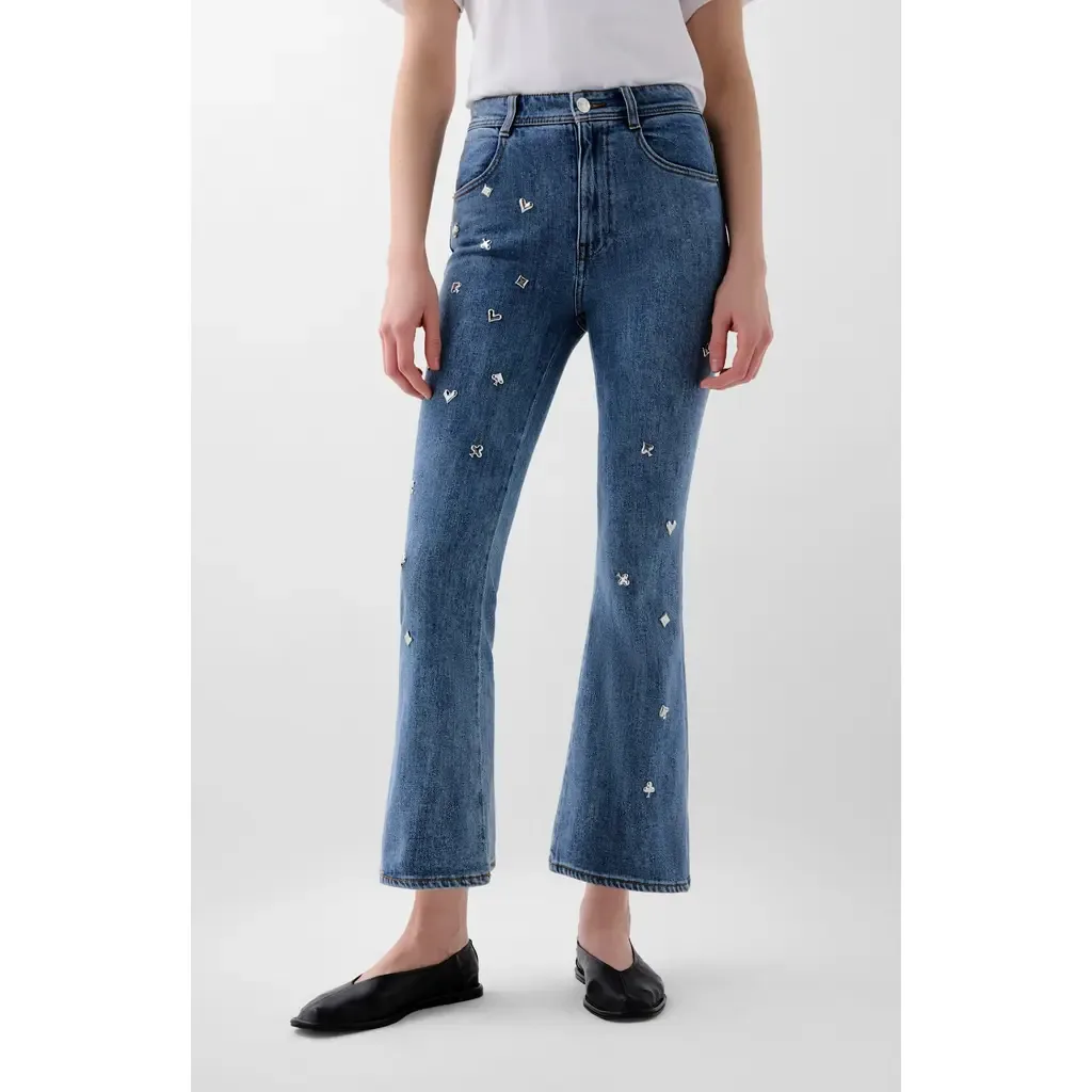 Ankle Pocket Denim Pant by Scalpers