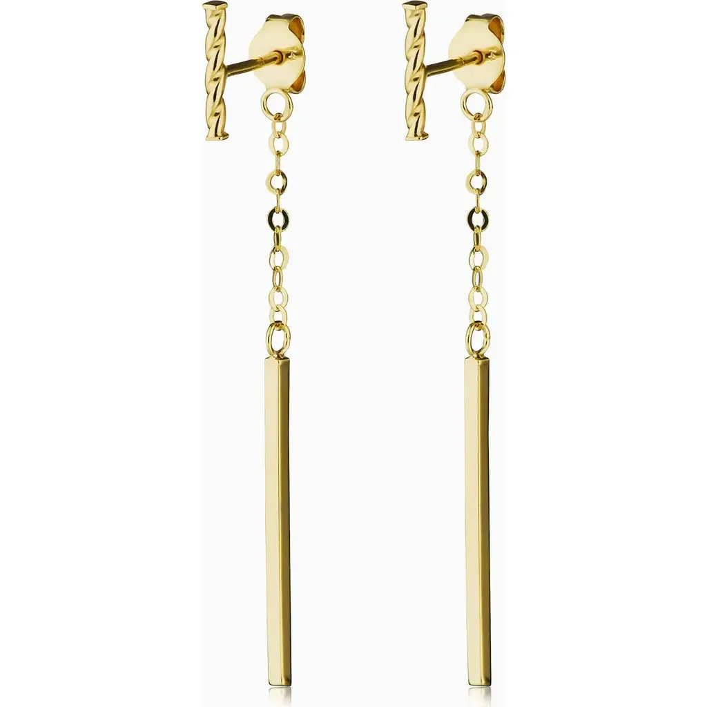 14K Gold Date Night Ear Jackets by Oradina