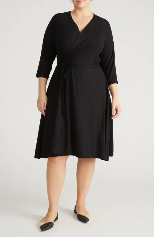 The Divine Jersey Wrap Dress by Universal Standard