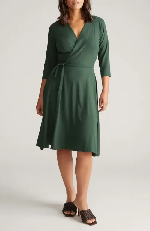 The Divine Jersey Wrap Dress