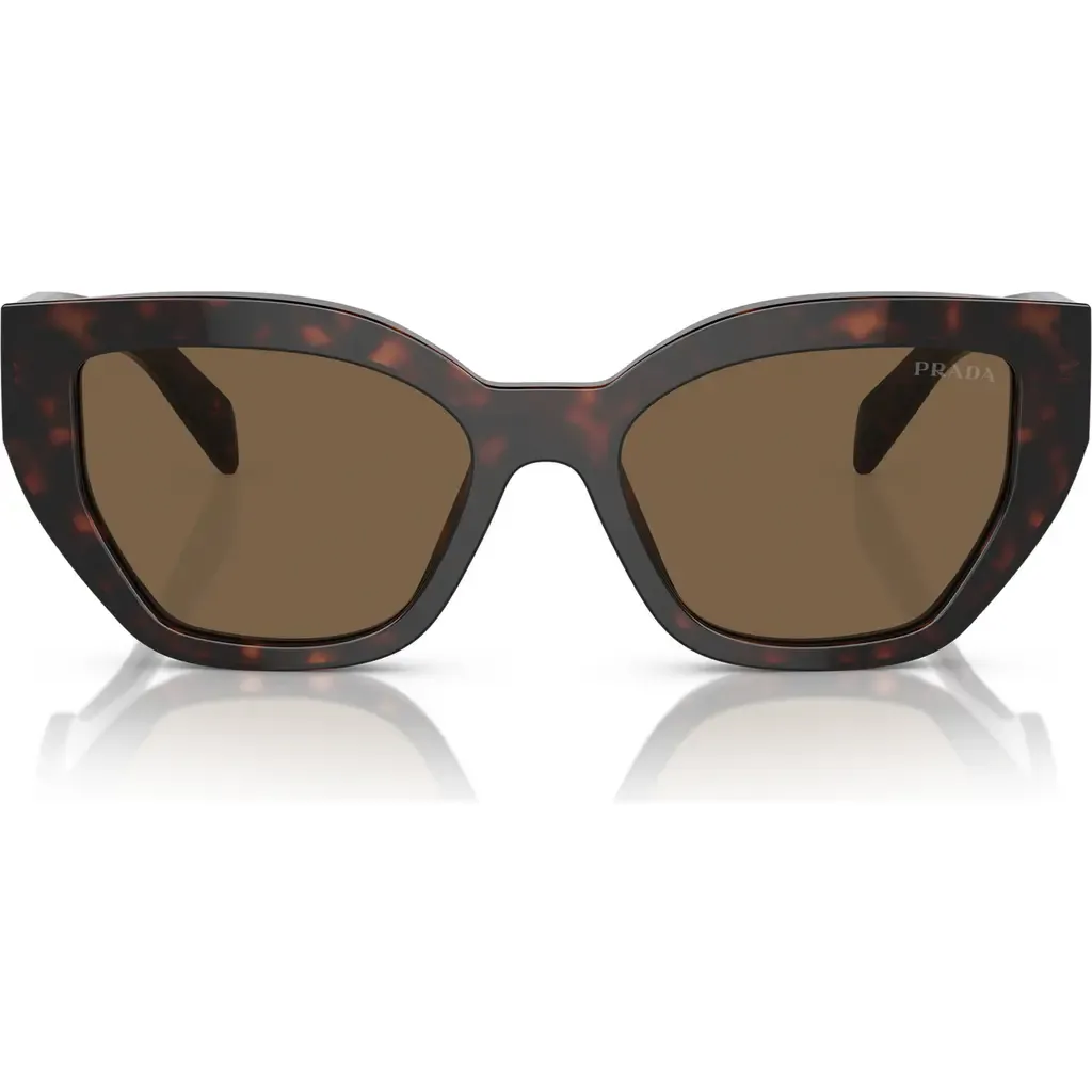 53mm Butterfly Sunglasses by Prada
