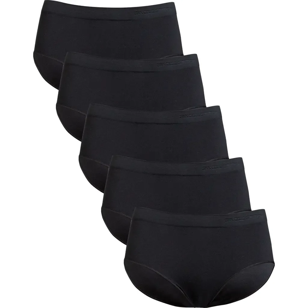 Seamless Modal Blend Brief 5-Pack by Single Stitch