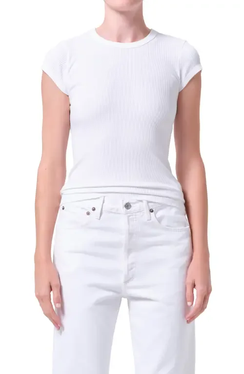 Edison Rib T-Shirt by AGOLDE