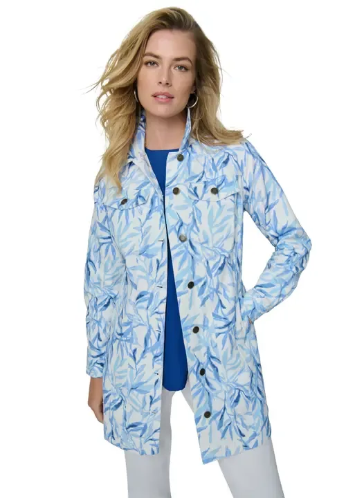 Long Denim Jacket by Jessica London