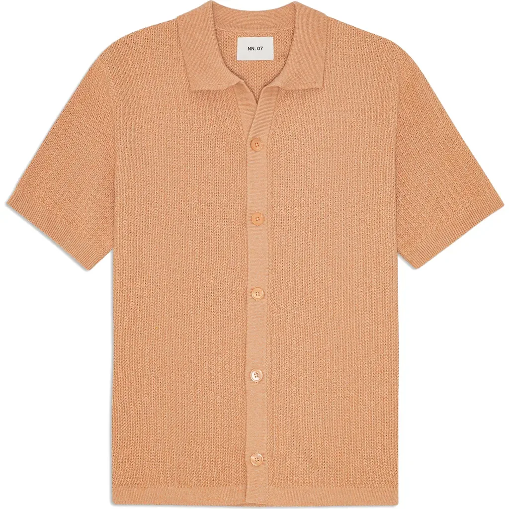 Ares 60019 Short Sleeve Organic Cotton Cardigan by NN07