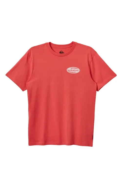 Boarding Cotton Graphic T-Shirt by Quiksilver