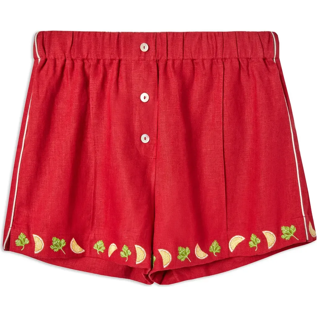 Just a Pinch Mini Shorts by Tombolo