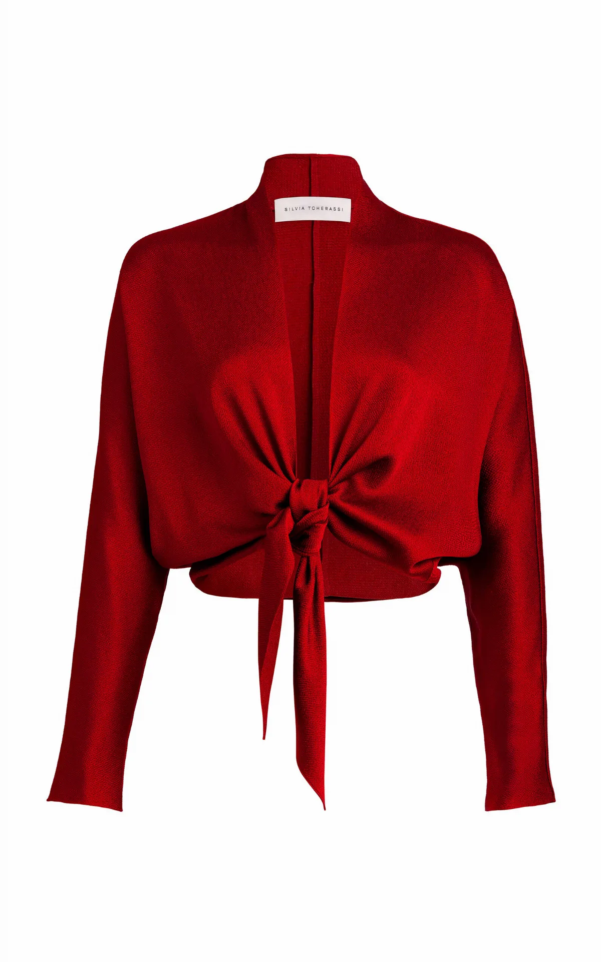 Reiko Tie-Front Blouse by Silvia Tcherassi
