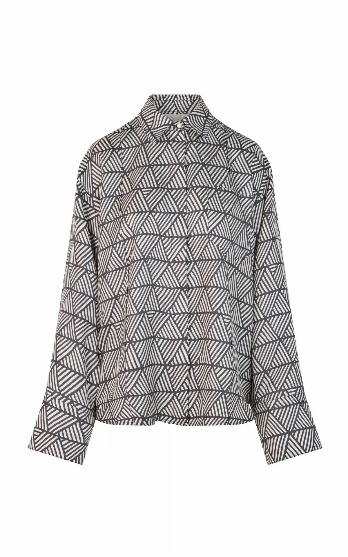 Heirlome x A. Morales Basket Silk Shirt by Heirlome