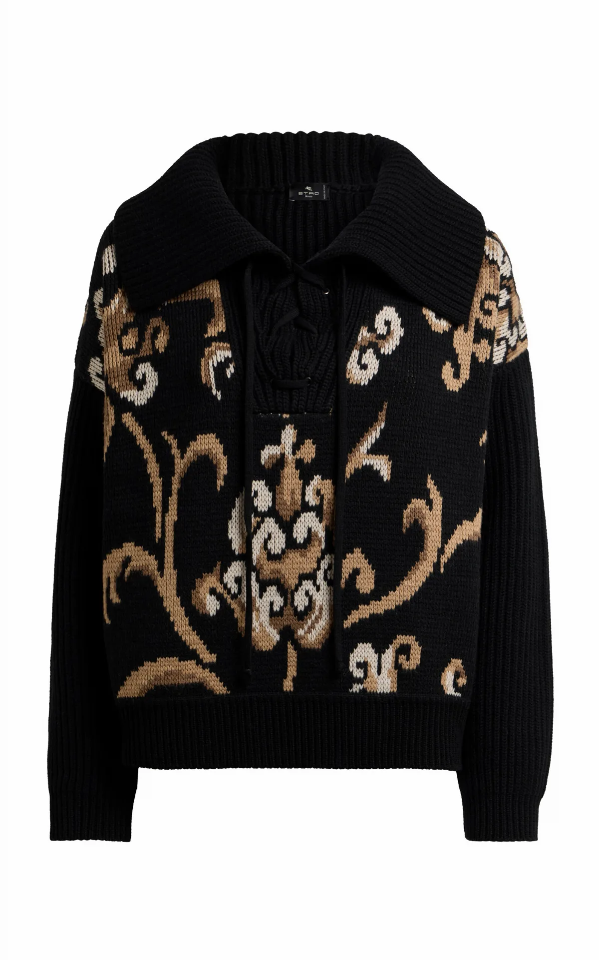 Patterned Wool Sweater by Etro