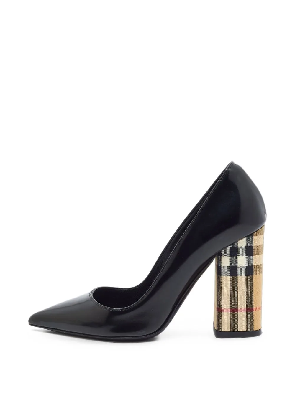Dashwood Block-Heel Pumps by Burberry Pre-Owned