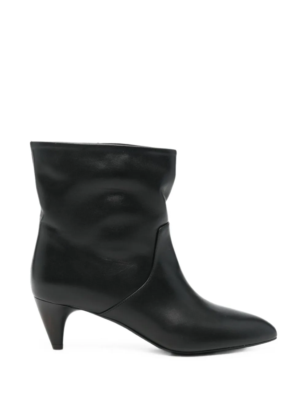 Pointed-Toe Leather Ankle Boots by ISABEL MARANT